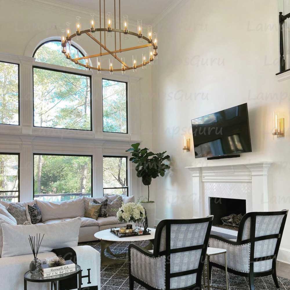 Ravelley Round Chandelier 60"