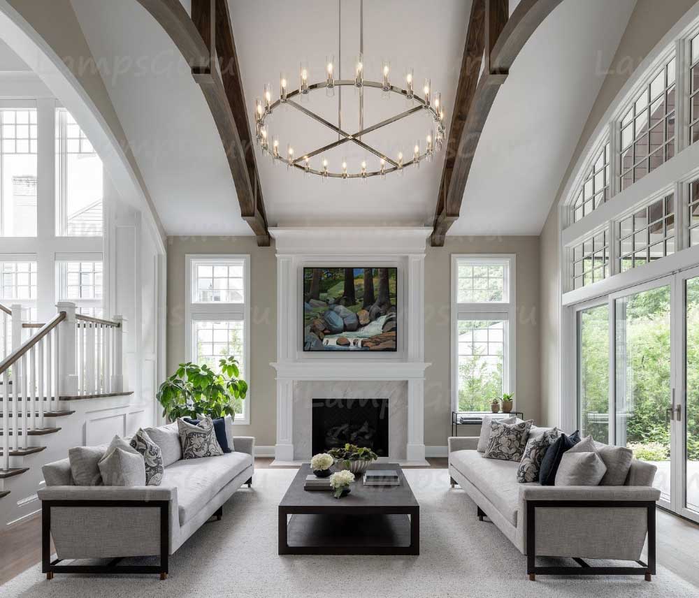 Ravelley Round Chandelier 60"