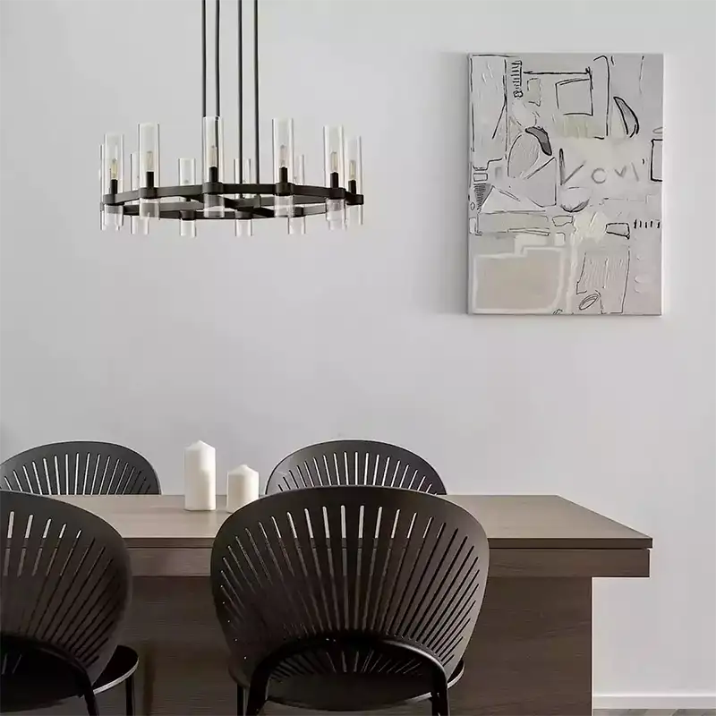 Ravelley Round Chandelier 36"