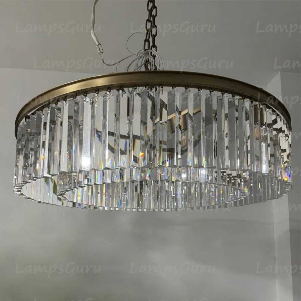 RHYSE Round Chandelier 43"