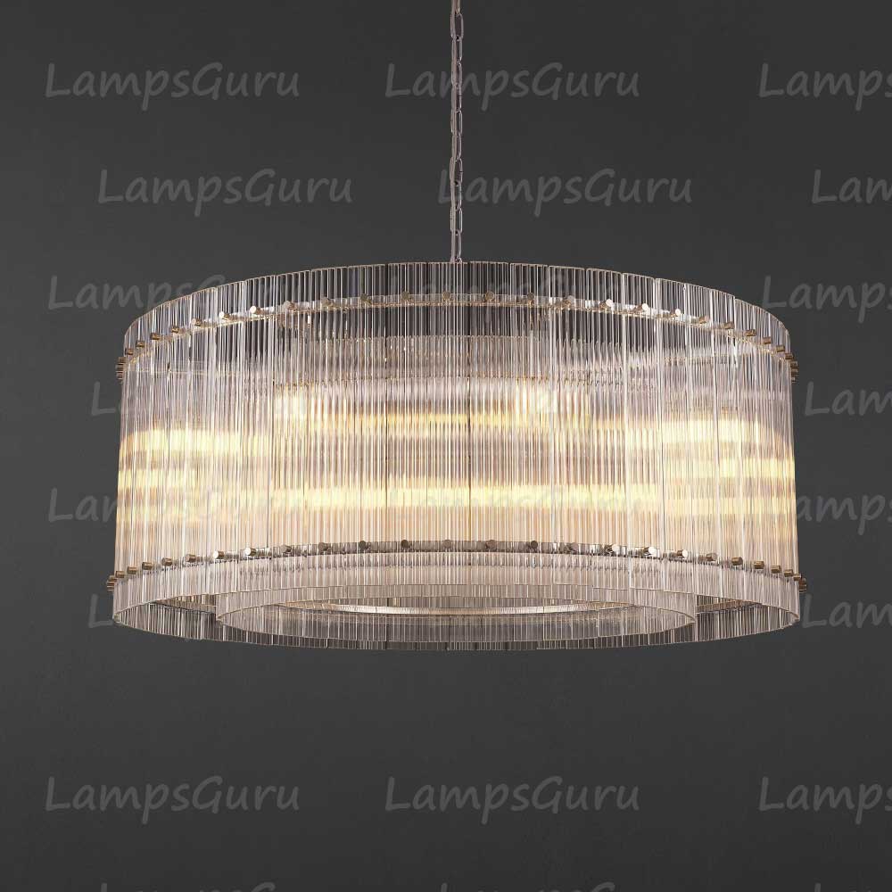 San Marcon Round Chandelier 37"