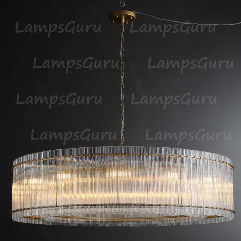San Marcon Round Chandelier 60"