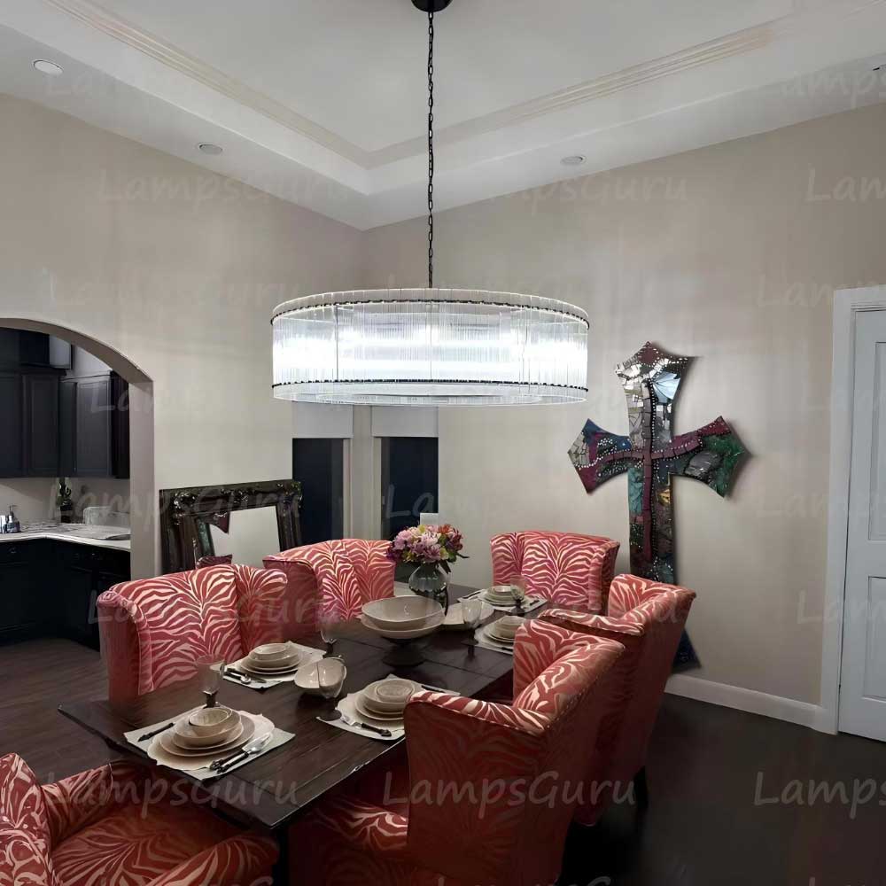 San Marcon Round Chandelier 60"