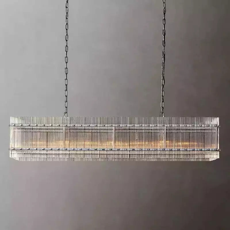 San Marcon Rectangular Chandelier 54"