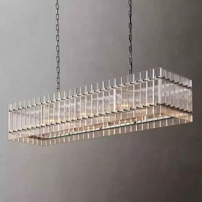 San Marcon Rectangular Chandelier 54"
