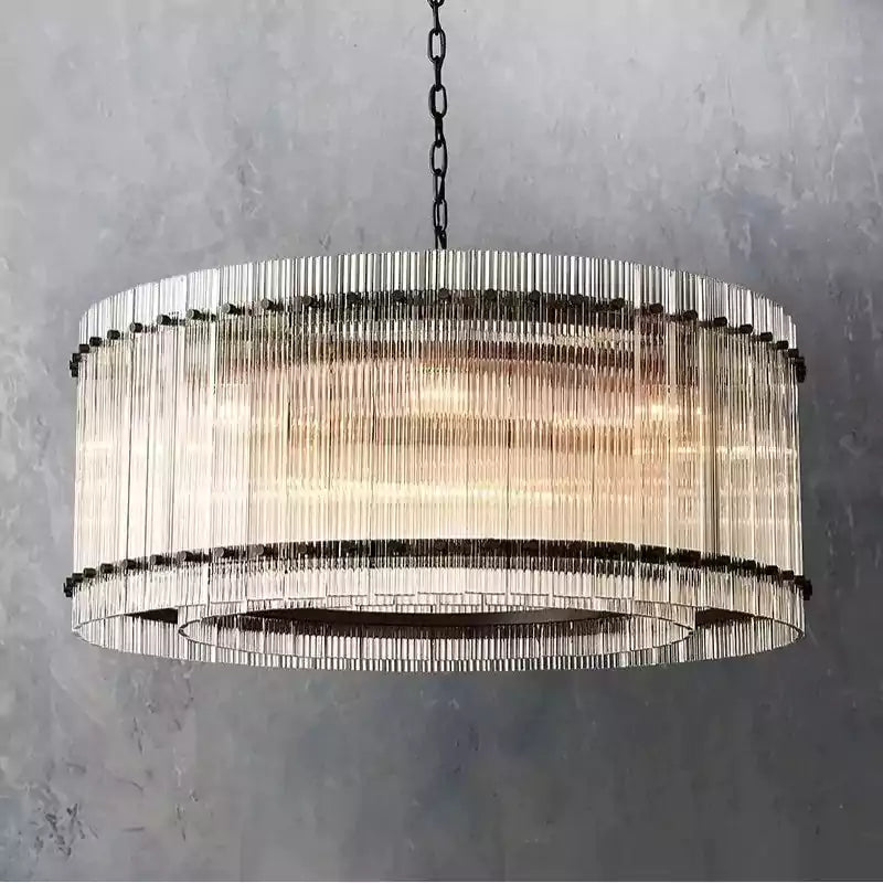 San Marcon Round Chandelier 37"