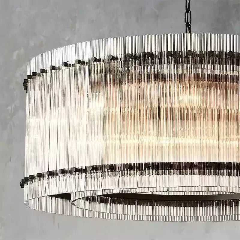 San Marcon Round Chandelier 37"