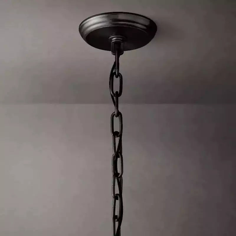 San Marcon Two Tier Round Chandelier 60"