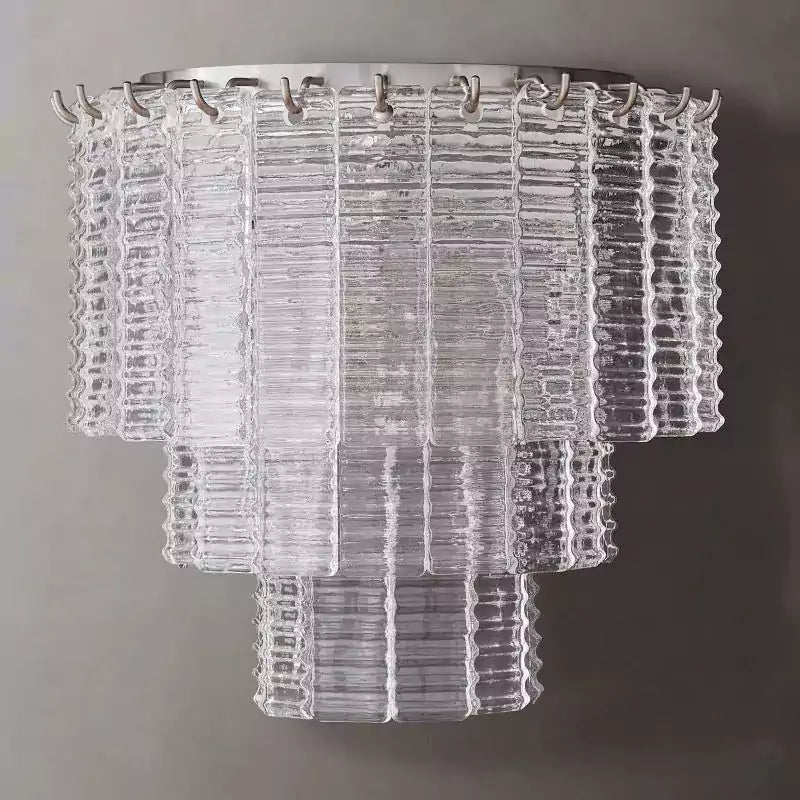 Sireney Clear Glass Wall Sconce