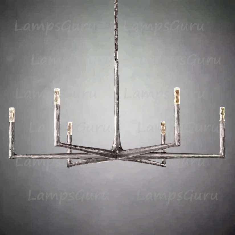 Thaddeuse Round Chandelier 48"