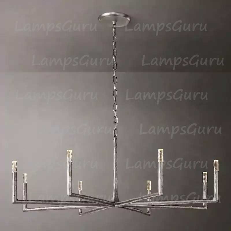 Thaddeuse Round Chandelier 60"