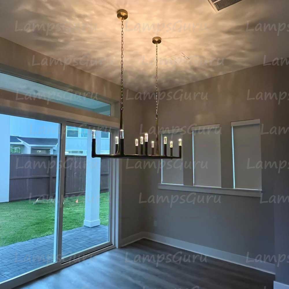 Thaddeuse Linear Chandelier 54"