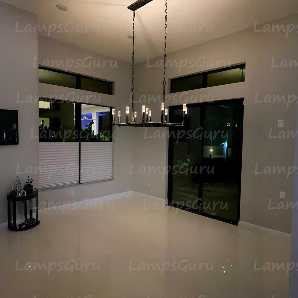 Thaddeuse Linear Chandelier 54"