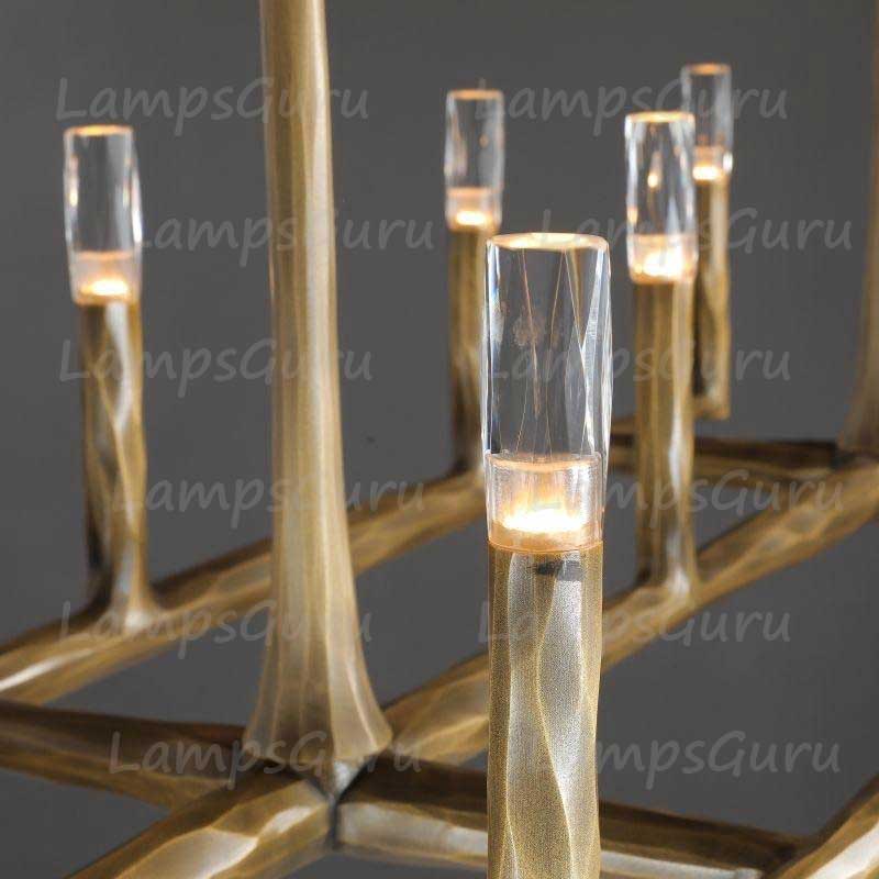 Thaddeuse Linear Chandelier 54"