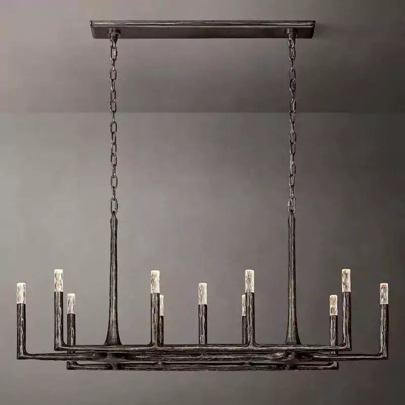 Thaddeuse Linear Chandelier 54"