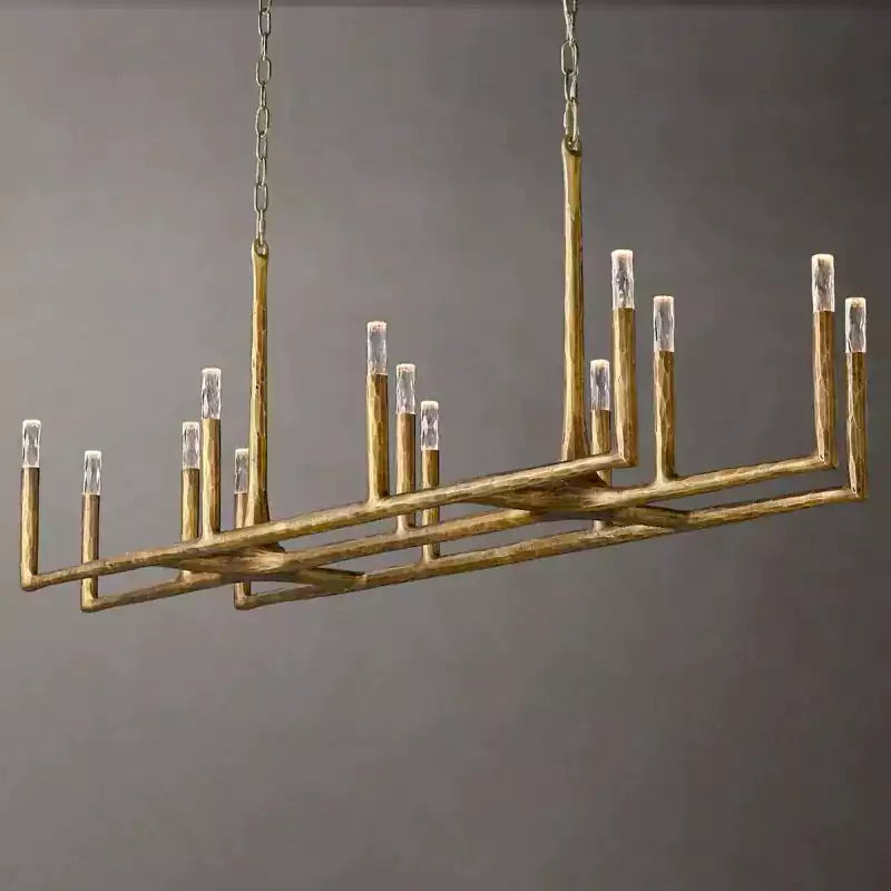 Thaddeuse Linear Chandelier 72"
