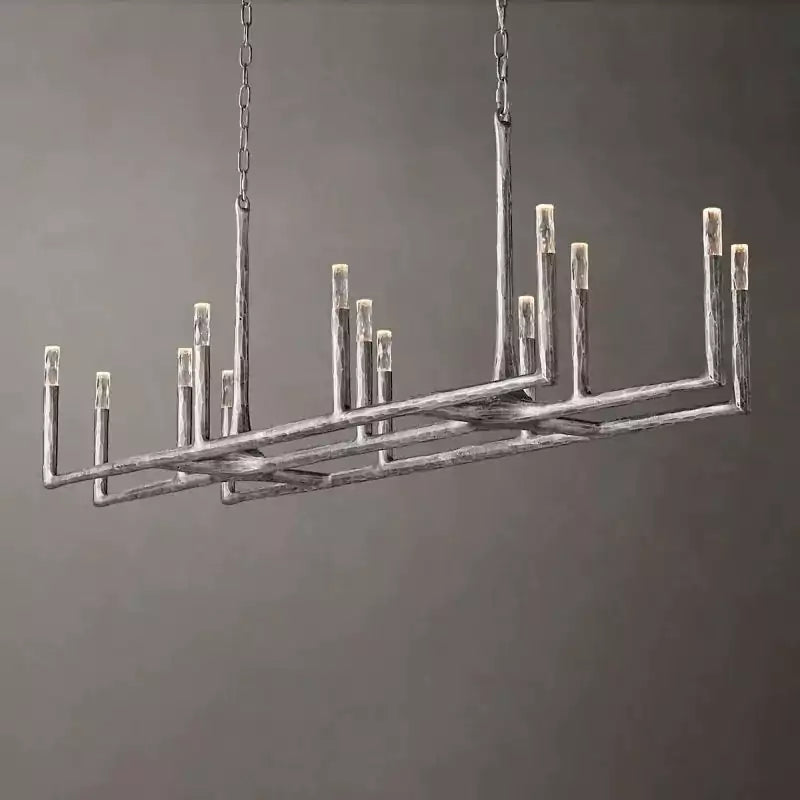Thaddeuse Linear Chandelier 72"
