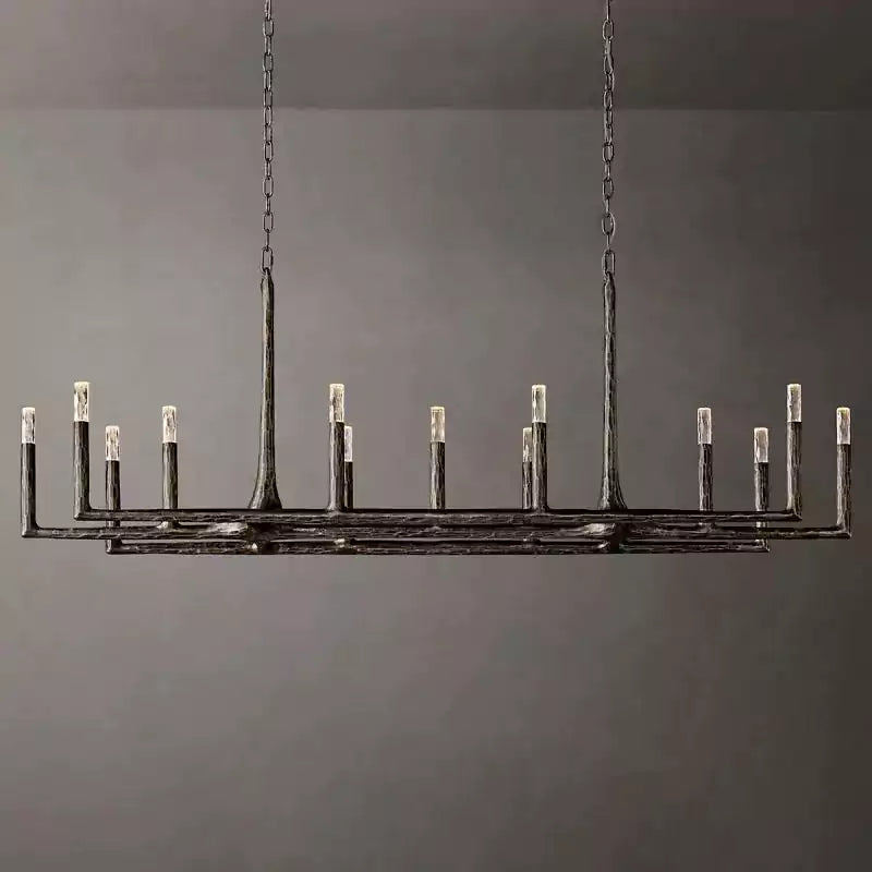 Thaddeuse Linear Chandelier 72"