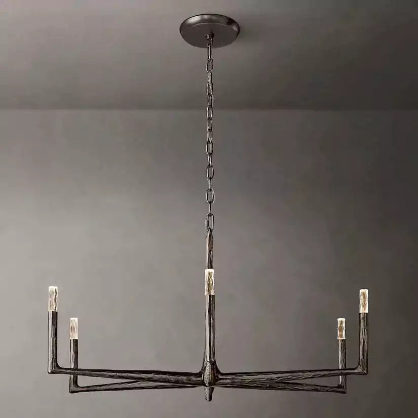 Thaddeuse Round Chandelier 48"