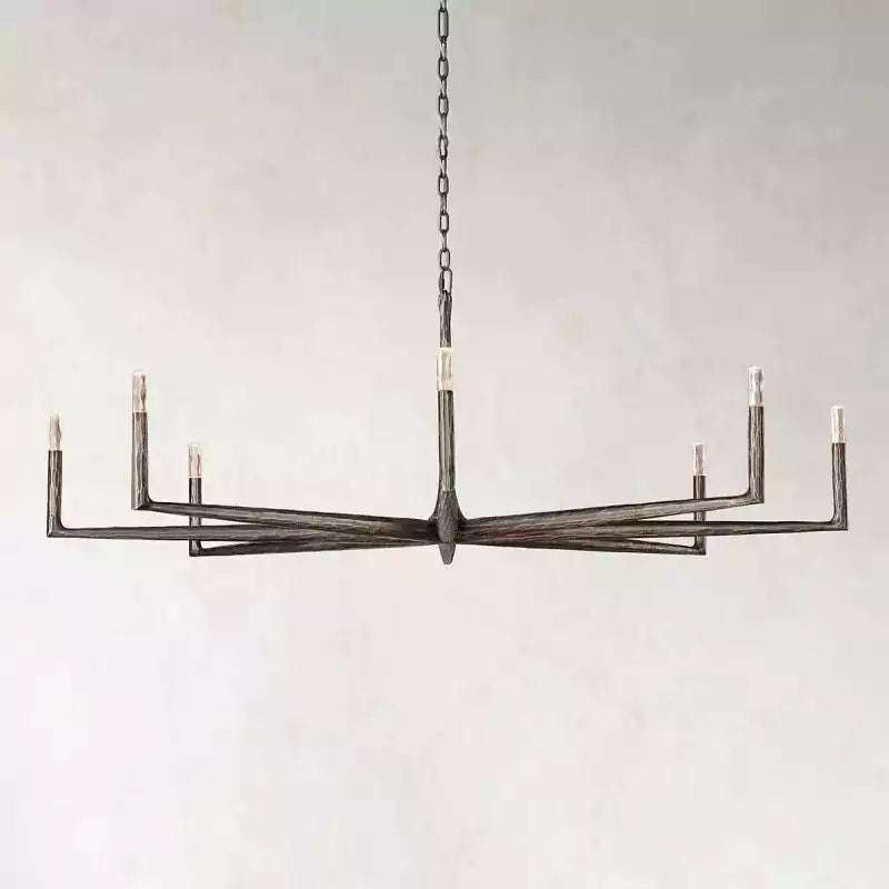 Thaddeuse Round Chandelier 72"