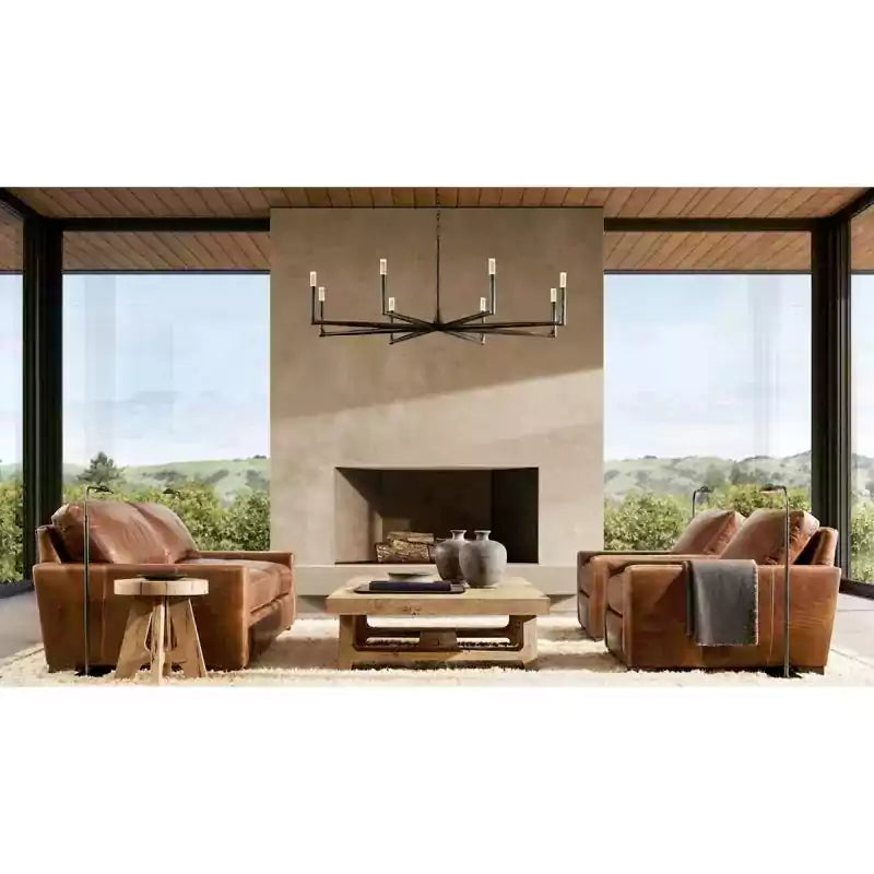 Thaddeuse Round Chandelier 72"