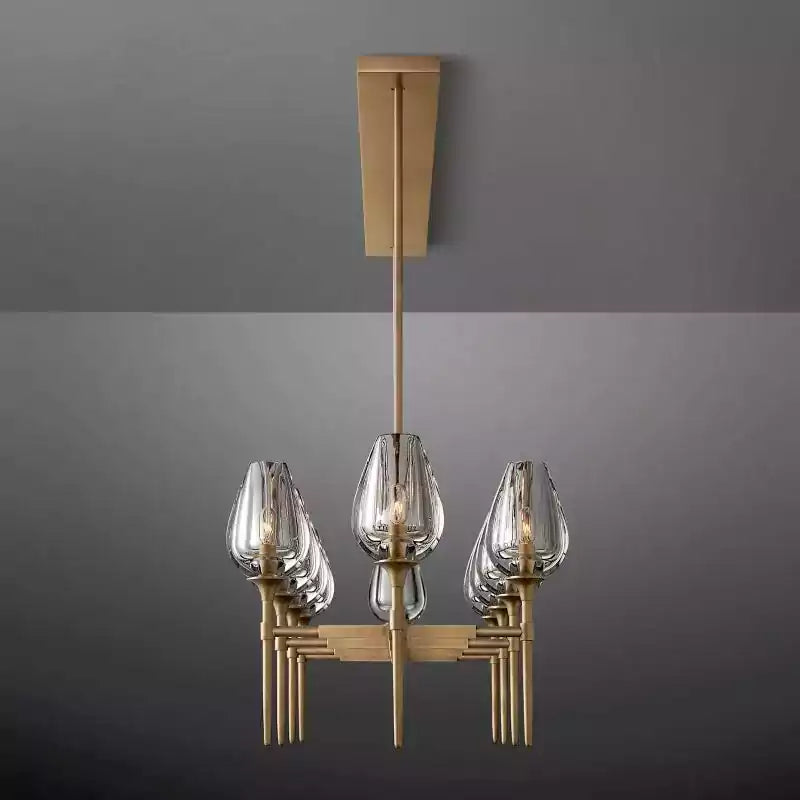 Tulipe Linear Chandelier 65"
