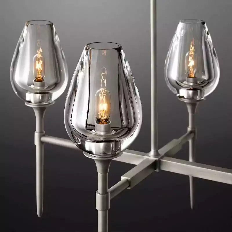 Tulipe Linear Chandelier 65"