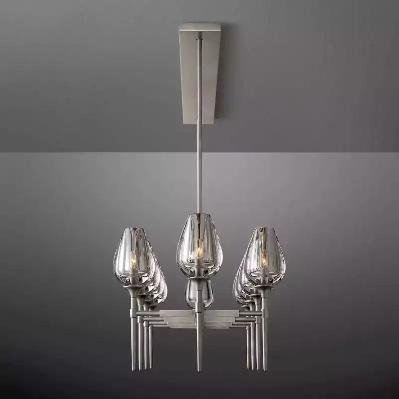 Tulipe Linear Chandelier 65"