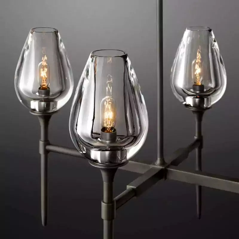 Tulipe Linear Chandelier 65"