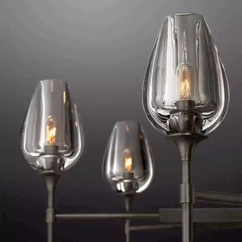 Tulipe Round Chandelier 54"