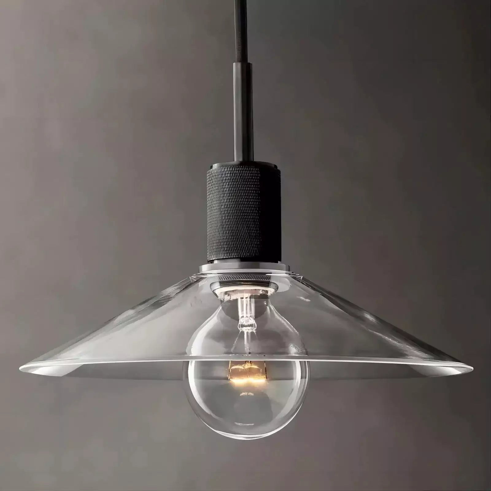 Utilitairey Glass Slope Shade Pendant