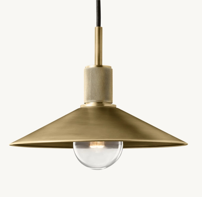 Utilitairey Metal Slope Shade Pendant