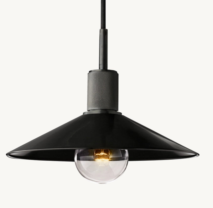 Utilitairey Metal Slope Shade Pendant