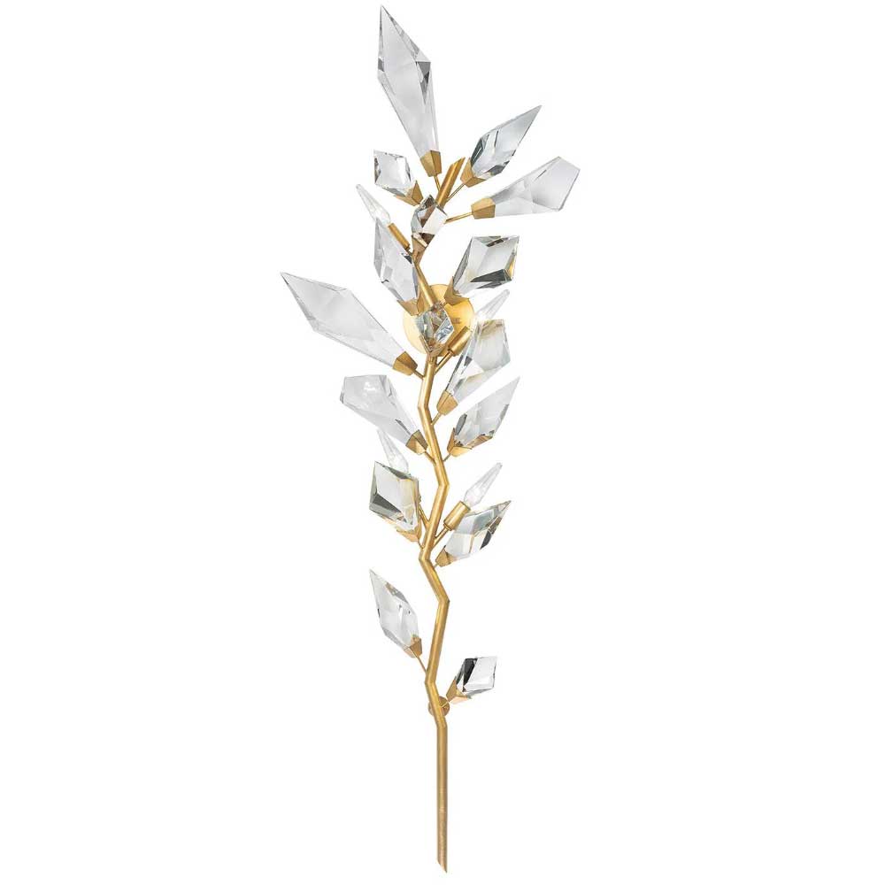 Addison 58" Gold & Silver Crystal Sconce