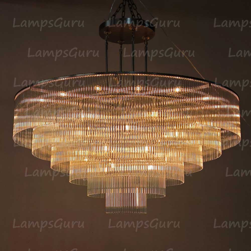 Amadeon Round Chandelier 60"