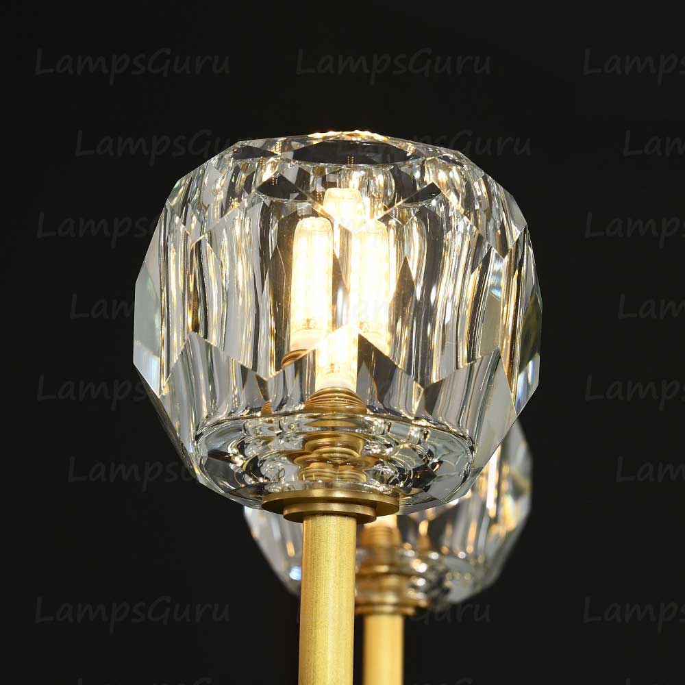 LG Boulla Crystal Linear Chandelier