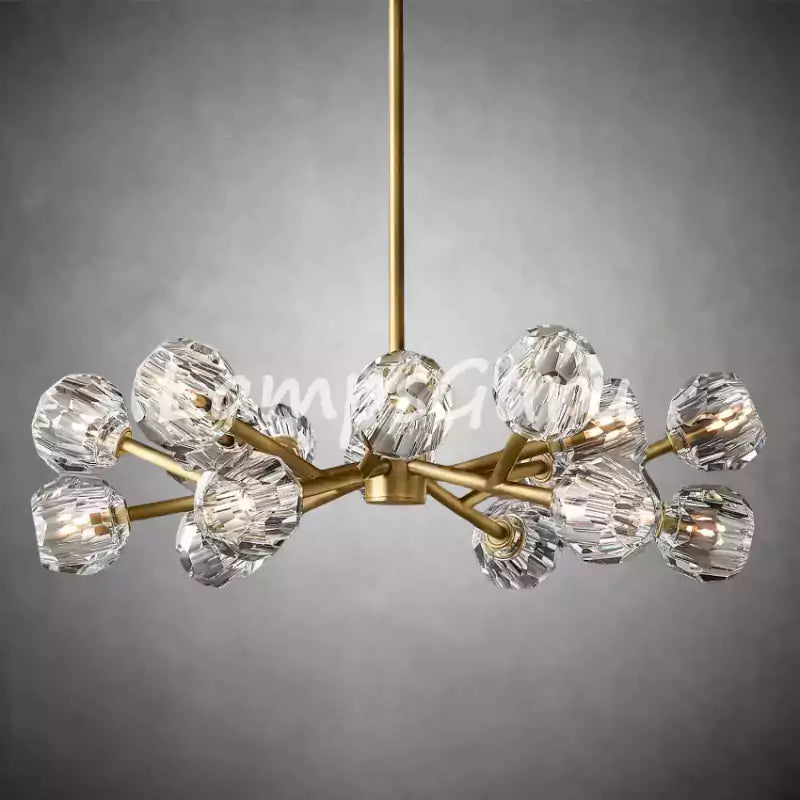 LG Boulla Crystal Round Chandelier