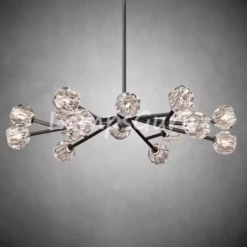 LG Boulla Crystal Round Chandelier