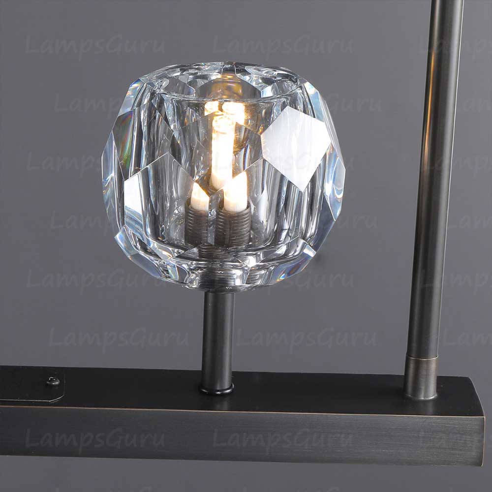 LG Boulla Crystal Linear Chandelier