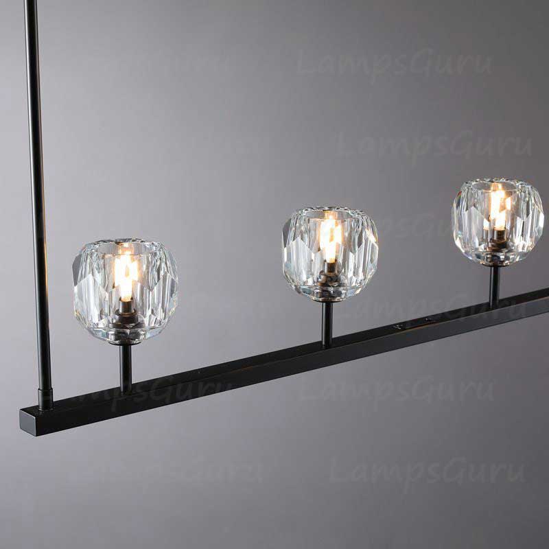 LG Boulla Crystal Linear Chandelier