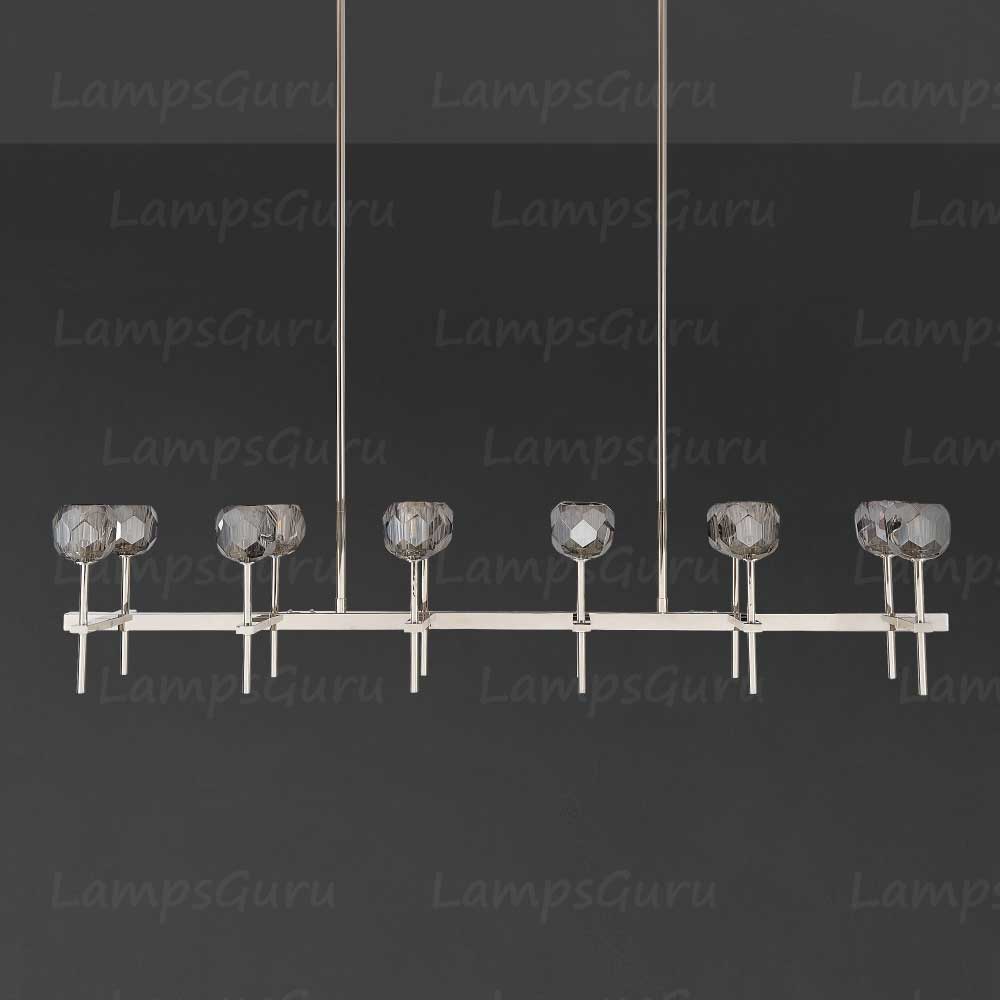LG Boulla Crystal Linear Chandelier