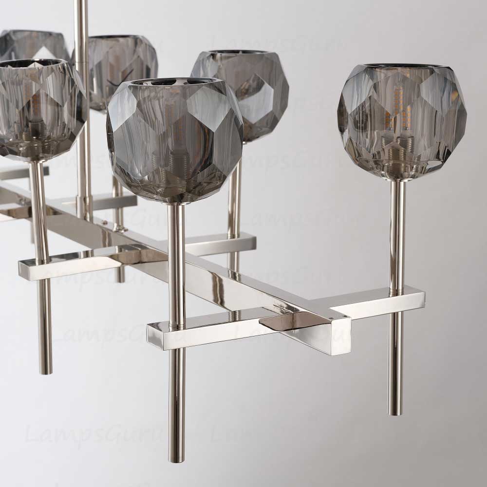 LG Boulla Crystal Linear Chandelier