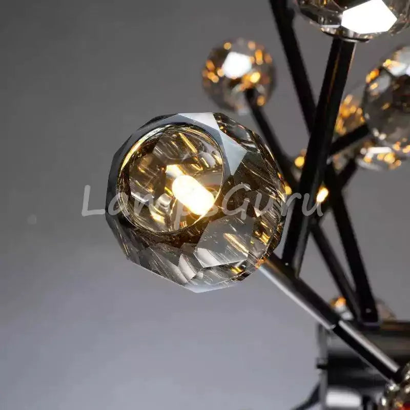 LG Boulla Crystal Round Chandelier
