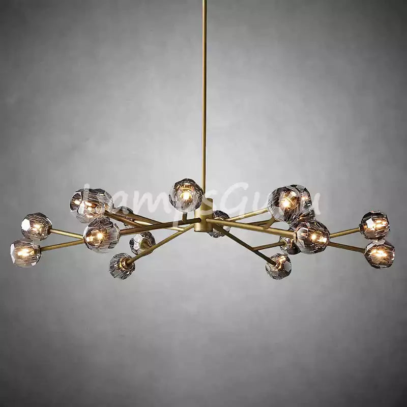 LG Boulla Crystal Round Chandelier