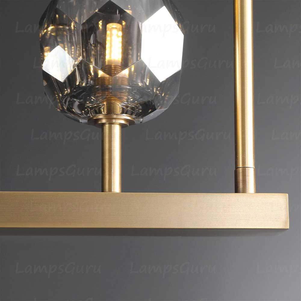 LG Boulla Crystal Linear Chandelier