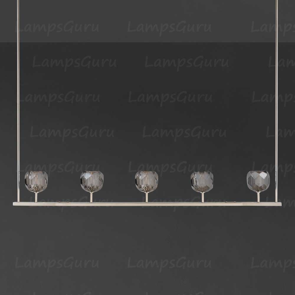LG Boulla Crystal Linear Chandelier