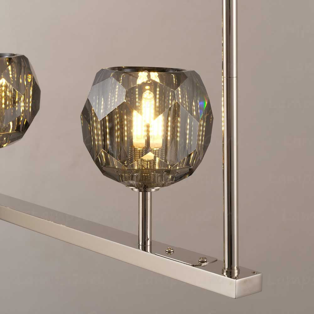 LG Boulla Crystal Linear Chandelier