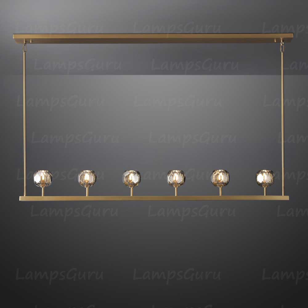 LG Boulla Crystal Linear Chandelier