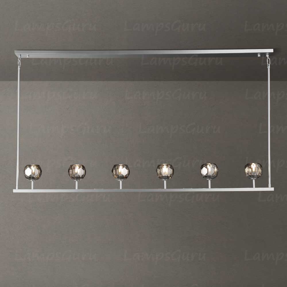 LG Boulla Crystal Linear Chandelier