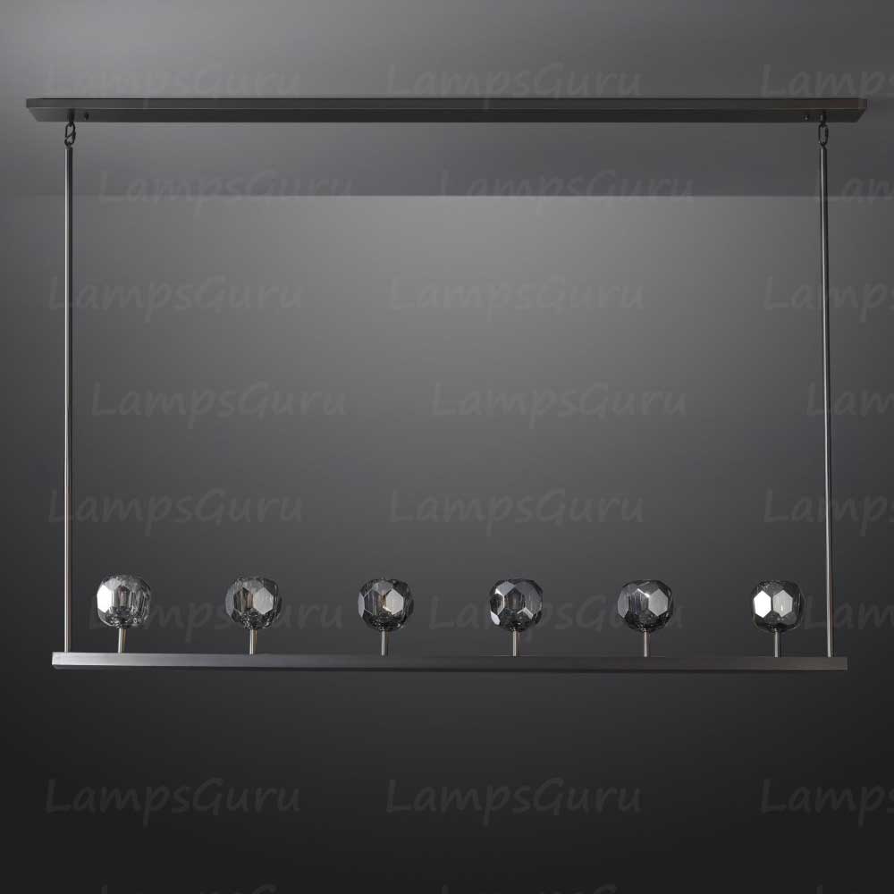 LG Boulla Crystal Linear Chandelier